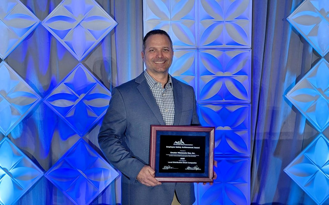 GMG Accepts 2025 AGA Safety Award